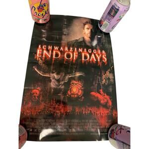 End Of Days movie poster : 11 x 17 inches : Arnold Schwarzenegger